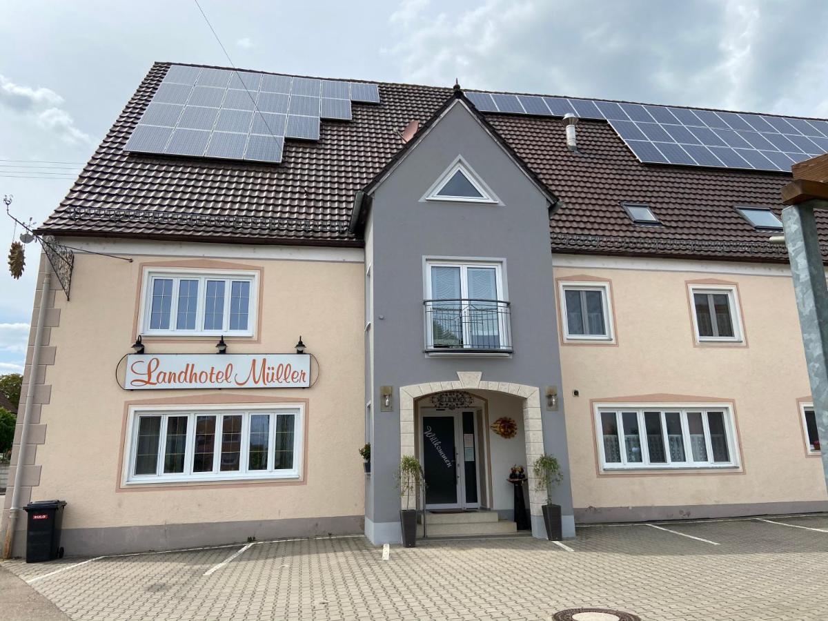 Landhotel Mueller Im Donautal Tapfheim Exterior photo